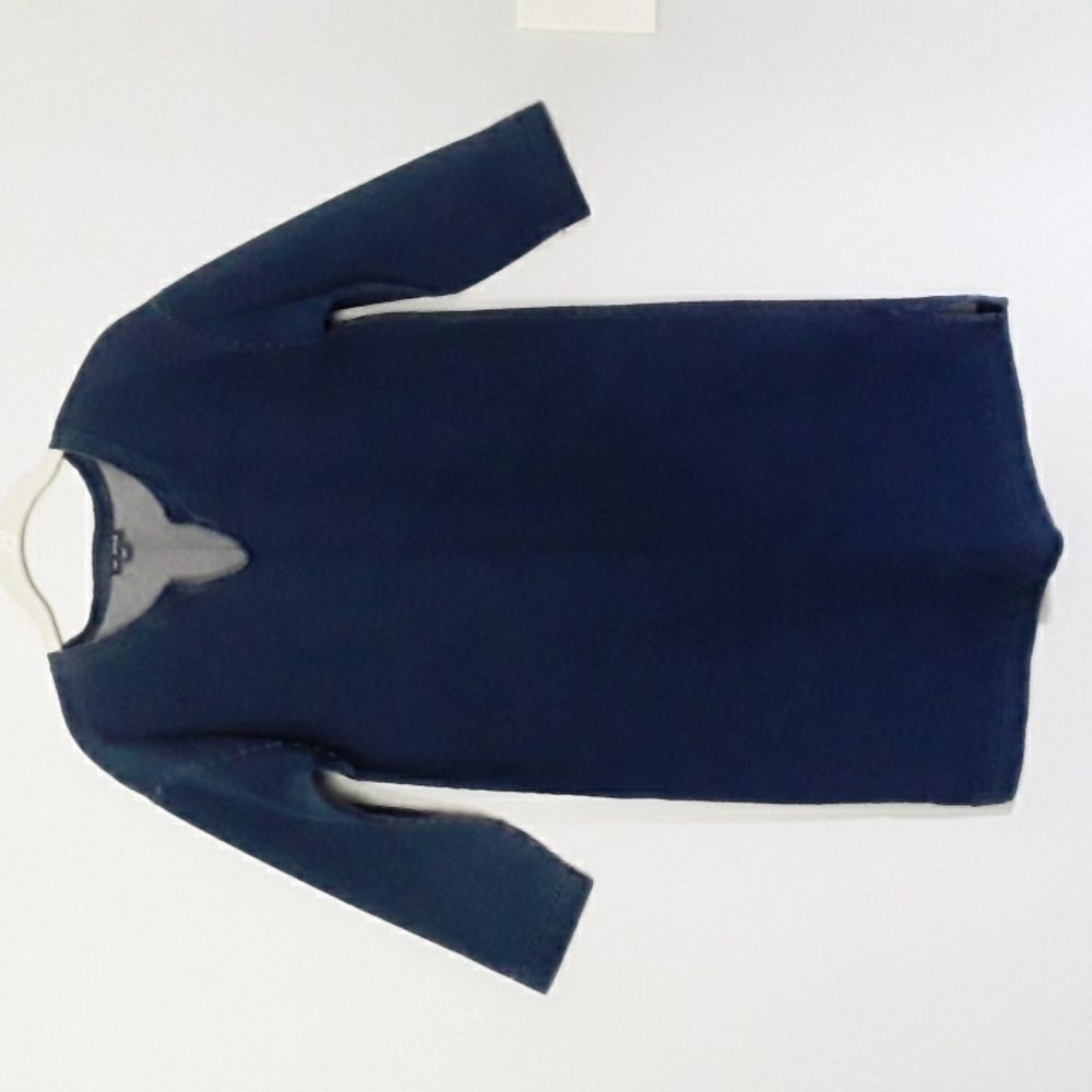 J.Jill Pure Jill Indigo Dress Size XS Missy, 3/4 Sleeves ,